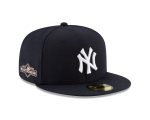 NY Yankees New Era Postseason   Side Patch 59FIFTY Fitted Hat  Navy 2025