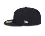 NY Yankees New Era Postseason   Side Patch 59FIFTY Fitted Hat  Navy 2025 - Image 3