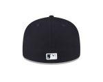 NY Yankees New Era Postseason   Side Patch 59FIFTY Fitted Hat  Navy 2025 - Image 2