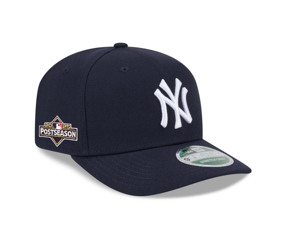 NY Yankees New Era Postseason Side Patch  9SEVENTY ADJUSTABLE HAT 2025 - Image 1