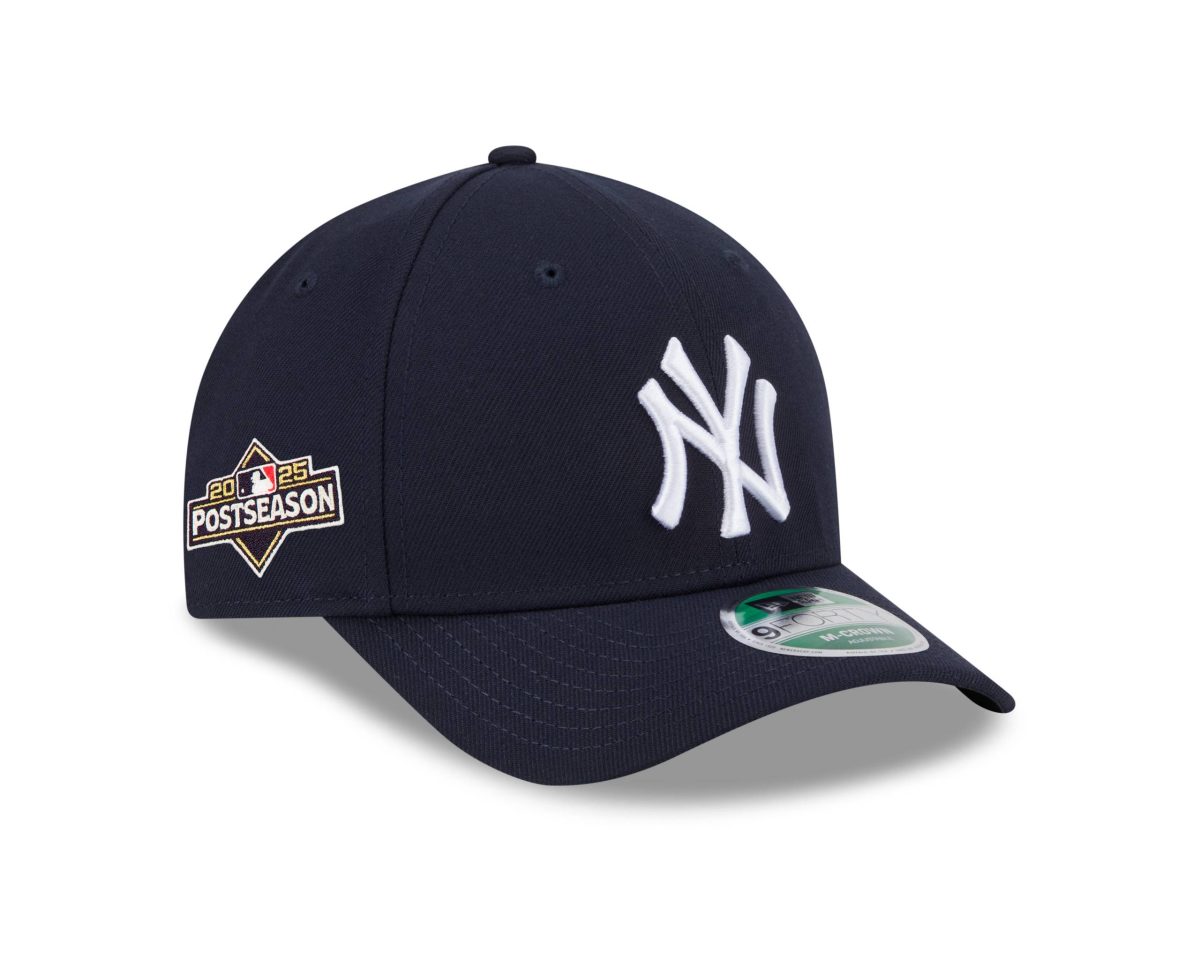 NY Yankees New Era Postseason Side Patch  9FORTY ADJUSTABLE HAT 2025 - Image 1