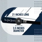 NY YANKEES TEAM JUMBO FOAM BAT & BALL SET 3 YEAR AND UP - Image 4