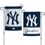 NEW YORK YANKEES GARDEN FLAGS 2 SIDED 12.5" X 18"
