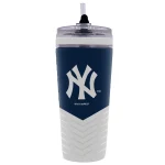 NY YANKEES 26OZ 4D STAINLESS STEEL FLEX ICE SHAKER - Image 2
