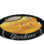 NY YANKEES Embroidered MESH Steering Wheel Cover