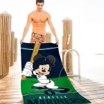 NEW YORK YANKEES / DISNEY MICKEY SPECTRA BEACH TOWEL 30" X 60" - Image 2