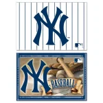 NEW YORK YANKEES RECTANGLE MAGNET, 2PACK 2" X 3"