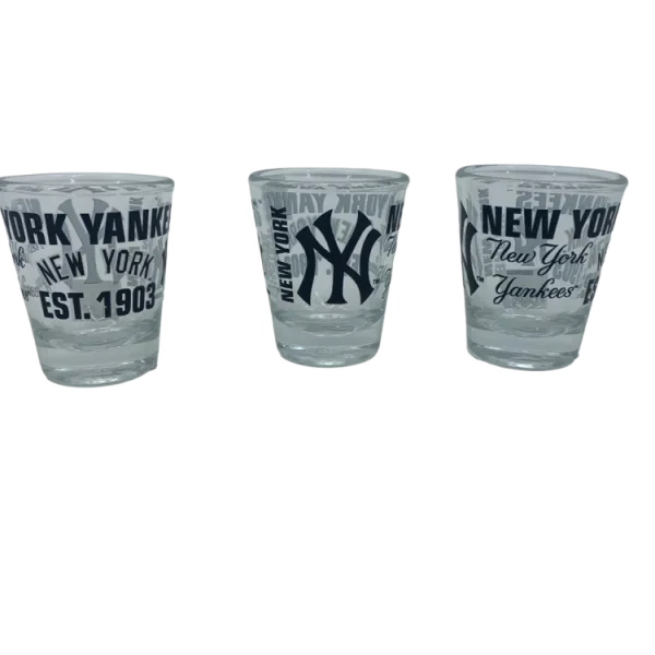 NEW YORK YANKEES 2OZ SPIRIT SHOT GLASSES