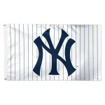 NEW YORK YANKEES PINSTRIPE FLAG - DELUXE 3' X 5'