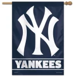 NEW YORK YANKEES VERTICAL FLAG 28" X 40"