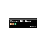 NY YANKEES  Stadium Subway Panoramic Magnet