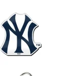NEW YORK YANKEES ACRYLIC PIN JEWELRY CARD