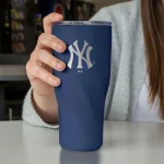 NY YANKEES 20OZ MORGAN STAINLESS STEEL TUMBLER - Image 5