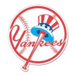 NY YANKEES COOPERSTOWN COLLECTOR ENAMEL PIN JEWELRY CARD