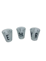 New York Yankees Overtime 2oz. Shot Glass