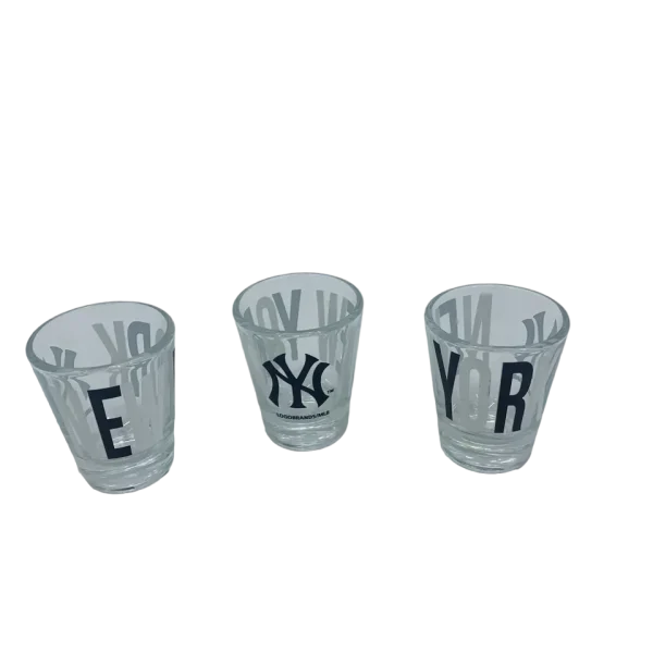 New York Yankees Overtime 2oz. Shot Glass