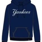 NEW YORK YANKEES FALL NAVY WORDMARK HEADLINE HOOD MENS