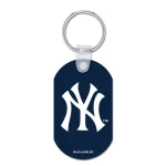 NEW YORK YANKEES METAL KEY RING - ALUMINUM