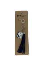 NY Yankees Tassel Purse Charm