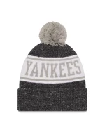 NY Yankees BANNER Knit Beanie  by NEW ERA WITH Pom on top - Image 2