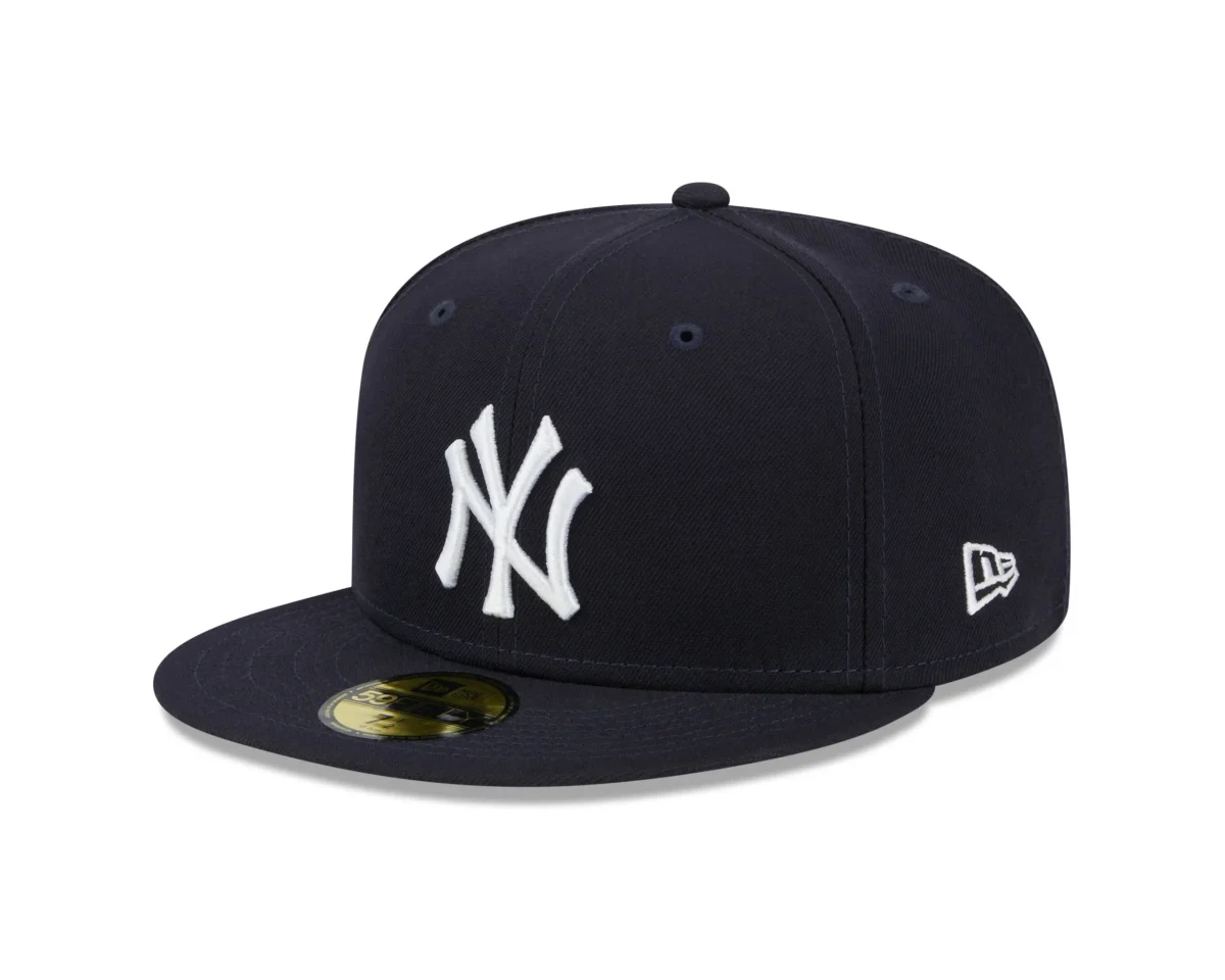 NY YANKEES NAVY 1999 PATCH ( On the RIGHT Side ) AUTHENTIC COLLECTION 59FIFTY FITTED GRAY BRIM - Image 7