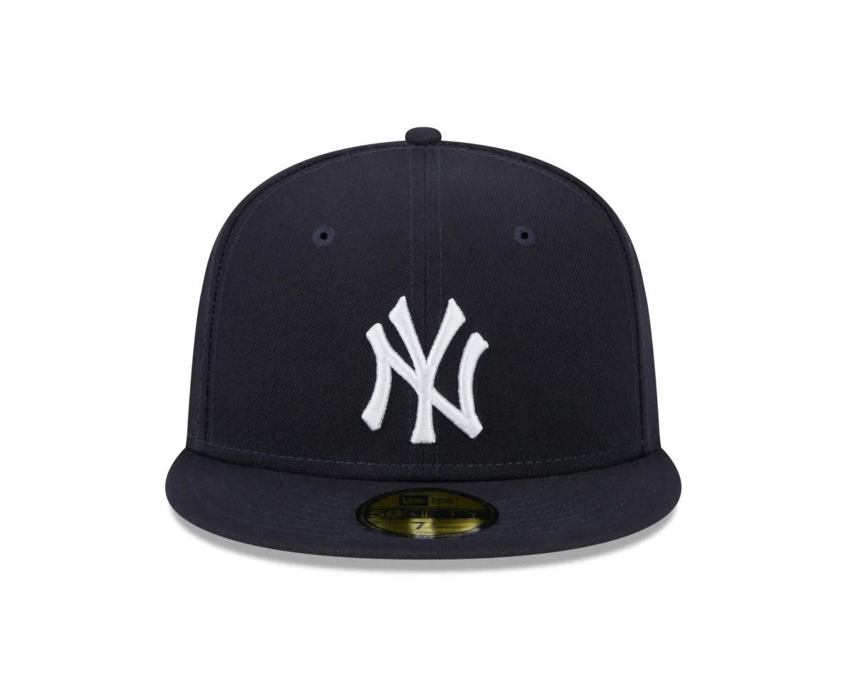 NY YANKEES NAVY 1999 PATCH ( On the RIGHT Side ) AUTHENTIC COLLECTION 59FIFTY FITTED GRAY BRIM - Image 6