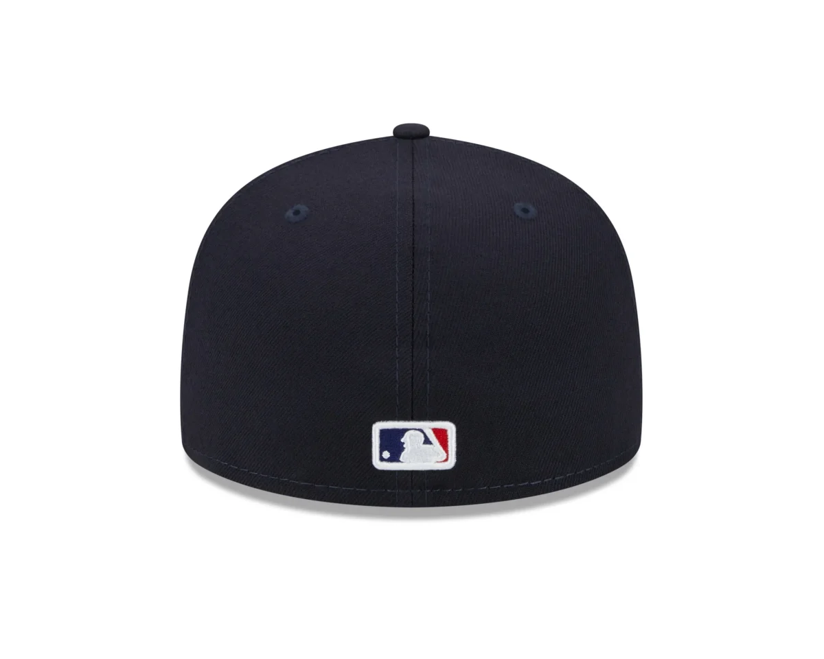 NY YANKEES NAVY 1999 PATCH ( On the RIGHT Side ) AUTHENTIC COLLECTION 59FIFTY FITTED GRAY BRIM - Image 4