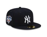 NY YANKEES NAVY 2000 PATCH ( On the RIGHT Side) AUTHENTIC COLLECTION 59FIFTY FITTED GRAY BRIM