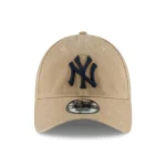 NY YANKEES NEW ERA CLASSIC 9TWENTY  KHAKI  ADJUSTABLE HAT CAP ONE SIZE FITS ALL