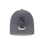 NY YANKEES NEW ERA CLASSIC 9TWENTY DARK GRAY  ADJUSTABLE HAT CAP ONE SIZE FITS ALL