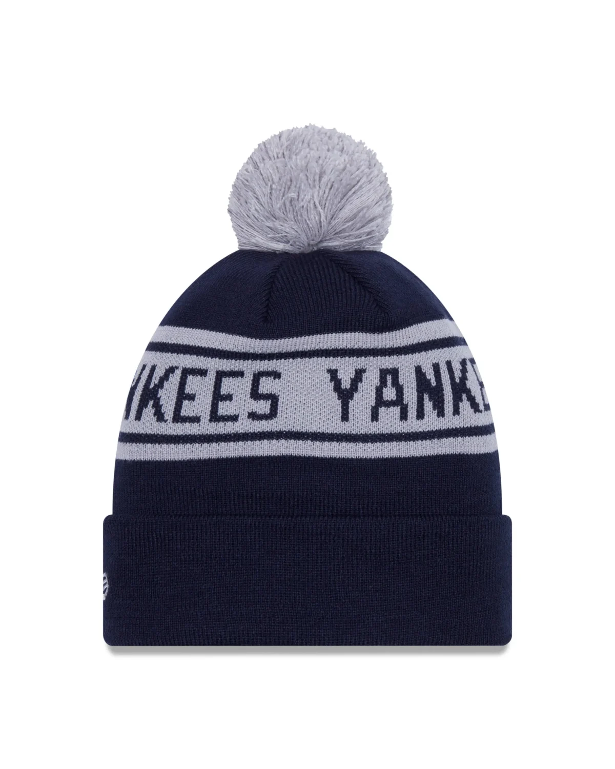NY YANKEES KNITREPEAT NEW ERA WITH Pom on top - Image 2