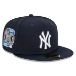 NY YANKEES NAVY 2000 SUBWAY SERIES PATCH ( On the RIGHT Side) AUTHENTIC COLLECTION 59FIFTY FITTED GRAY BRIM