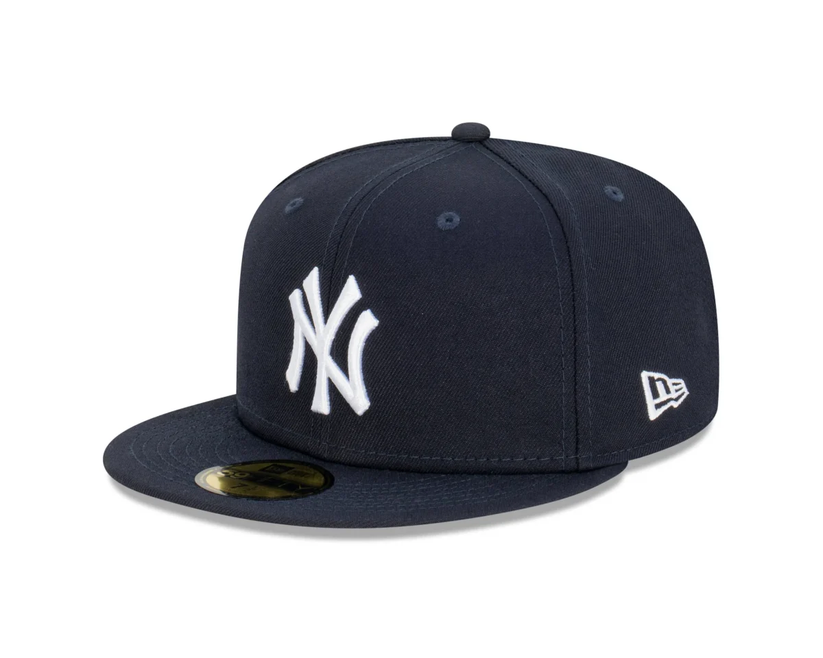 NY YANKEES NAVY 1998 PATCH ( On the RIGHT Side ) AUTHENTIC COLLECTION 59FIFTY FITTED GRAY BRIM - Image 7