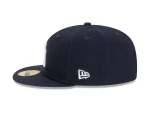 NY YANKEES NAVY 1998 PATCH ( On the RIGHT Side ) AUTHENTIC COLLECTION 59FIFTY FITTED GRAY BRIM - Image 4