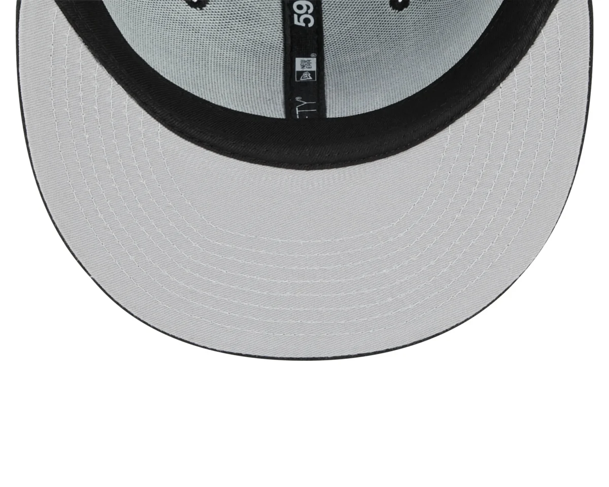 NY YANKEES BLACK 1998 BW WORLD SERIES PATCH AUTHENTIC COLLECTION 59FIFTY FITTED - Image 7