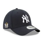 NY  YANKEES NEW ERA  CLASSIC 39THIRTY NAVY PLAYER REPLICA STRETCH   HAT WITH D JETER 5X WORLD SERIES CHAMPION  PATCH