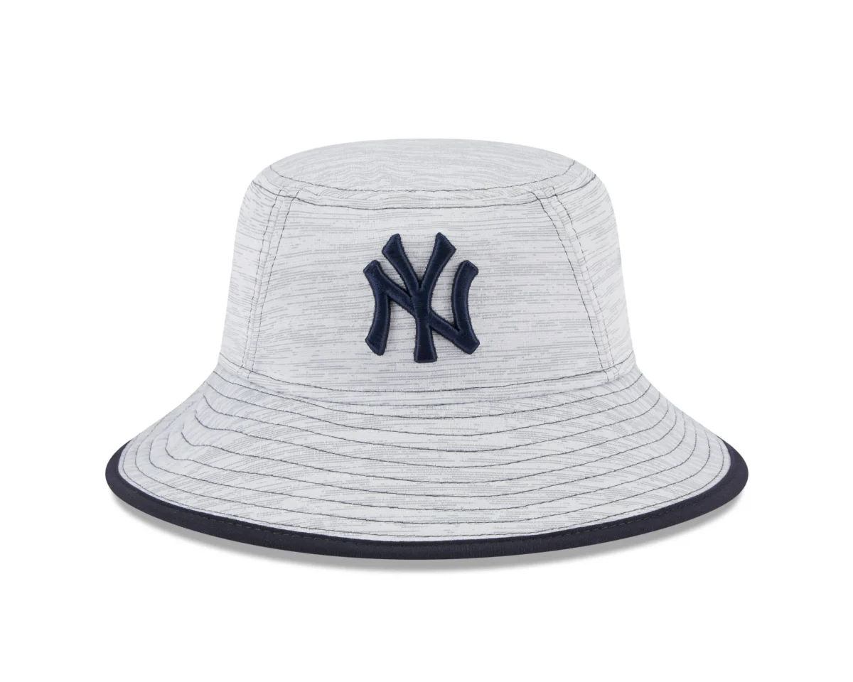 NY  New Era Gray Game Bucket Hat - Image 1