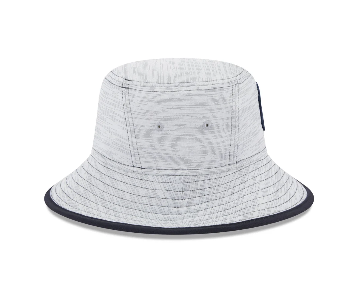 NY  New Era Gray Game Bucket Hat - Image 2