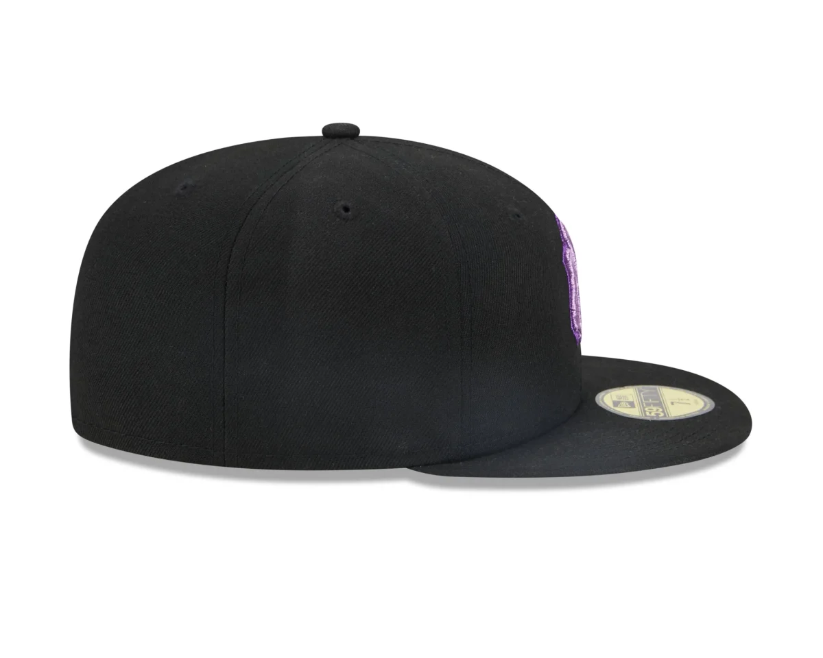 NY YANKEES CREAMY BLACK METALLICPOP AUTHENTIC COLLECTION 59FIFTY FITTED - Image 3