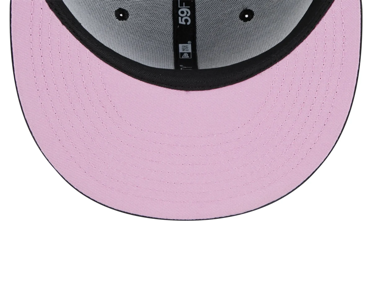 NY YANKEES CREAMY BLACK METALLICPOP AUTHENTIC COLLECTION 59FIFTY FITTED - Image 2