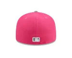 NY YANKEES  New Era 59FIFTY Fitted CAP Pink Two-Tone /SILVER BRIM - Image 4