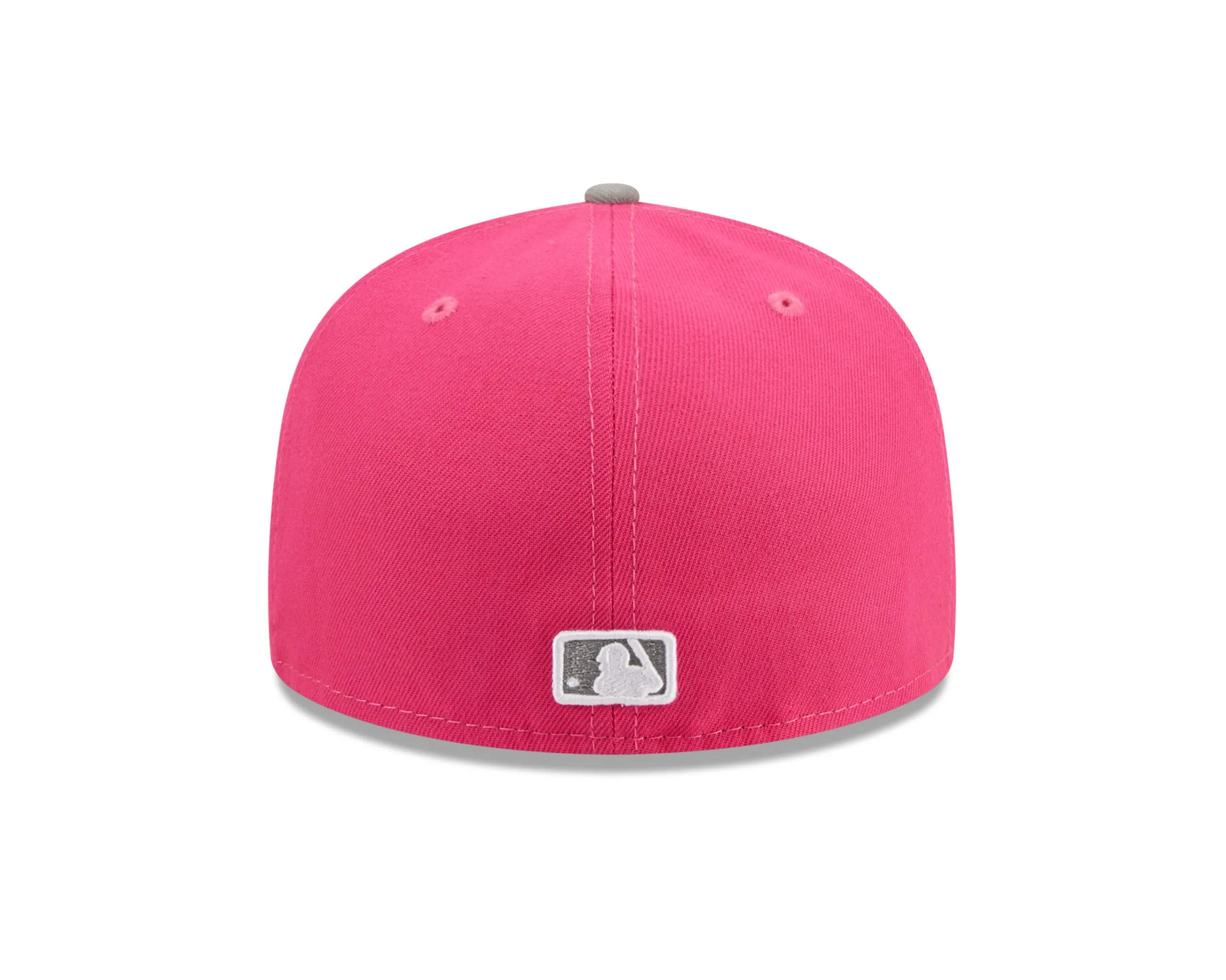 NY YANKEES  New Era 59FIFTY Fitted CAP Pink Two-Tone /SILVER BRIM - Image 4