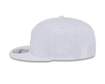 NY YANKEES NEW ERA 9FIFTY WHITE /WHITE  SNAPBACK/ GRAY BRIM - Image 4