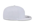 NY YANKEES NEW ERA 9FIFTY WHITE /WHITE  SNAPBACK/ GRAY BRIM - Image 2