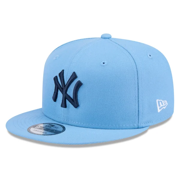 NY YANKEES NEW ERA 9FIFTY SKY BLUE SNAPBACK/ GRAY BRIM