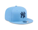 NY YANKEES NEW ERA 9FIFTY SKY BLUE SNAPBACK/ GRAY BRIM - Image 7