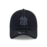 NEW YORK YANKEES NEW ERA REPREVE NEO 39THIRTY NAVY FLEX NAVY HAT