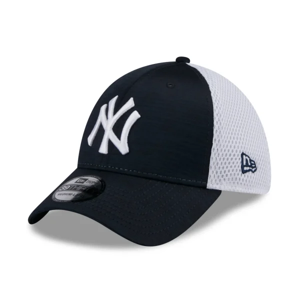 NY YANKEES NAVY / WHITE 39THIRTY STRETCH FIT MASH BACK