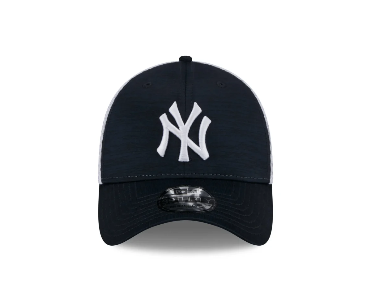 NY YANKEES NAVY / WHITE 39THIRTY STRETCH FIT MASH BACK - Image 6