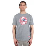 NY YANKEES NEW ERA TOP HAT GRAY T-SHIRT - Image 3